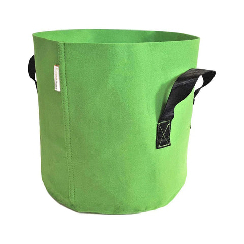 Grow Bags - 7 Gallon Colored Fabric Pots, retail packaging