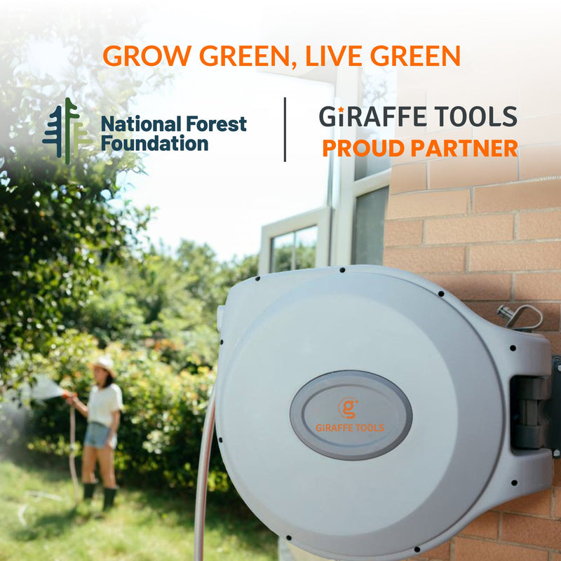 Load image into Gallery viewer, Retractable Garden Hose Reel-5/8 in-65ft
