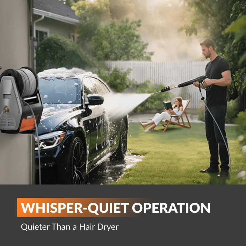 Load image into Gallery viewer, Grandfalls Retractable Pressure Washer Pro
