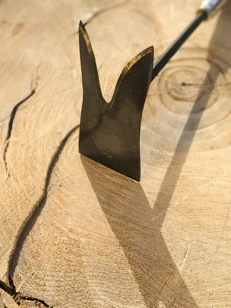 Load image into Gallery viewer, Homestead Iron Hand-Forged Grub Hoe shown in product view 2
