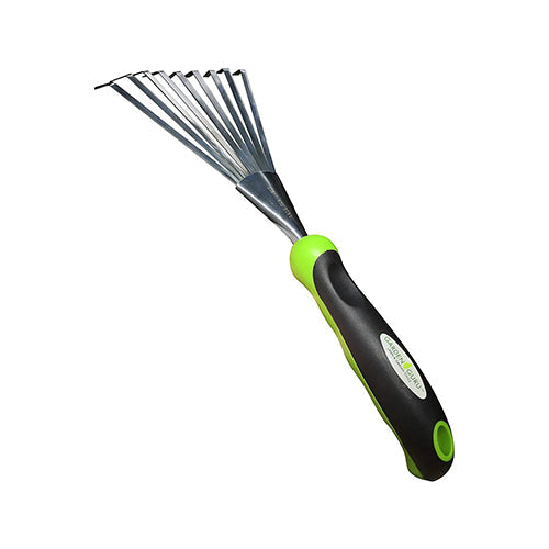 Load image into Gallery viewer, Stainless Steel Garden Hand Rake Tool
