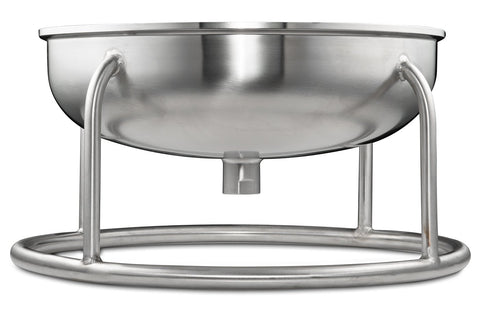 Hemispherical Tri-Clamp Reducer with Ring Stand