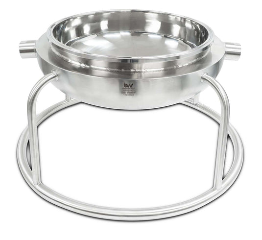 Jacketed Hemispherical Reducer Stand
