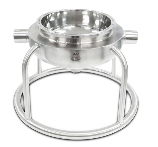 Jacketed Hemispherical Reducer Stand