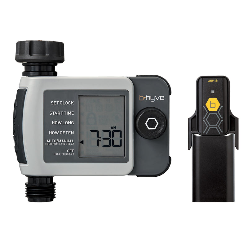 Load image into Gallery viewer, B-hyve XD Bluetooth 1-Outlet Hose Faucet Timer w/Hub | 24516
