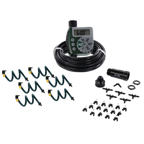 Orbit hanging basket drip irrigation watering kit with digital timer 56318