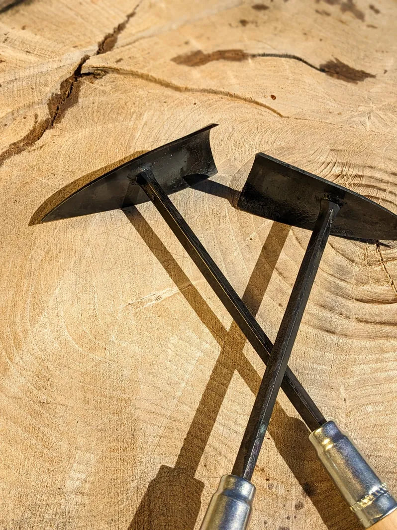 Load image into Gallery viewer, Homestead Iron Hawk's Bill Garden Weeder shown in product view 2
