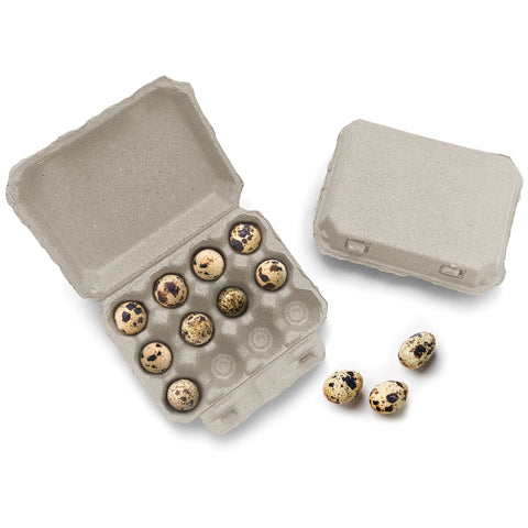 Henlay quail 12-egg carton, 3x4 design