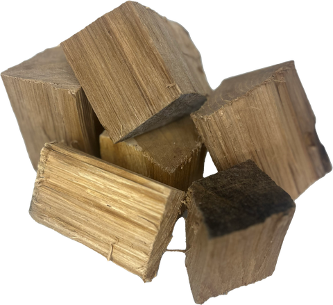 Galena Farms premium hickory wood chunks for smoking and BBQ