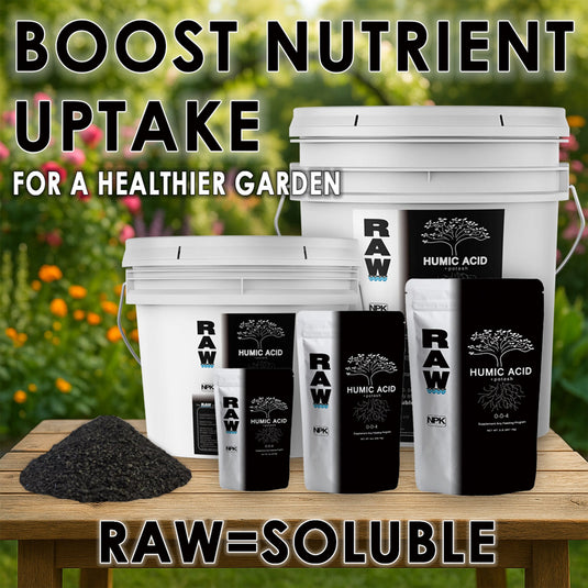 RAW Humic Acid | 59% Concentrated Humic Biostimulant | Root Zone Enhancer