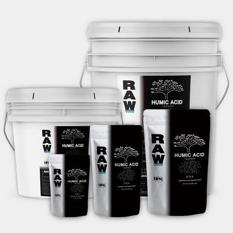 RAW Humic Acid concentrated biostimulant package