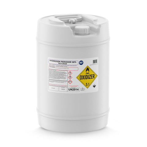 50% Hydrogen Peroxide Tech Grade NSF H2O2