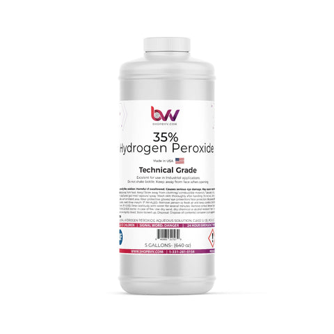 35% Hydrogen Peroxide Tech Grade, NSF, H2O2, additional product view 2
