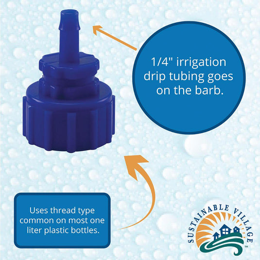 Bottle Cap Adapter for Blumat Systems