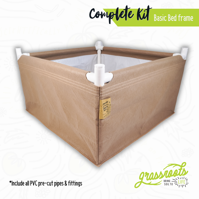 Load image into Gallery viewer, Complete Kit Living Soil Fabric Bed
