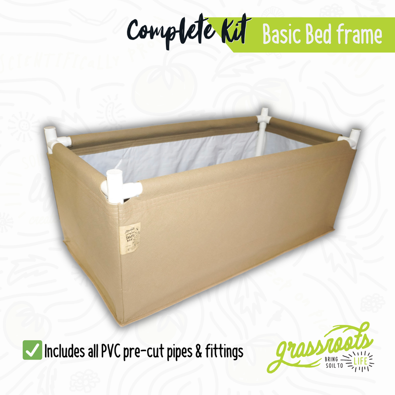 Load image into Gallery viewer, Complete Kit Living Soil Fabric Bed
