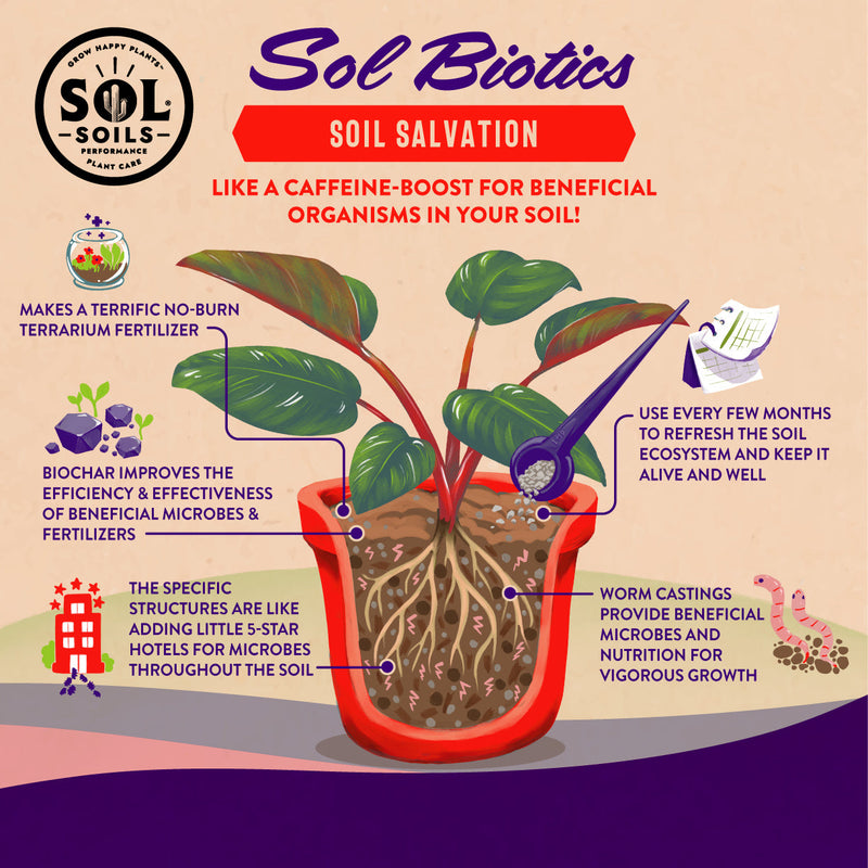 Load image into Gallery viewer, Sol Biotics - Soil Salvation - Worm Castings &amp; Biochar Soil Revitalizer
