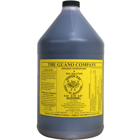 The Guano Co. Budswel jug, 1 gallon