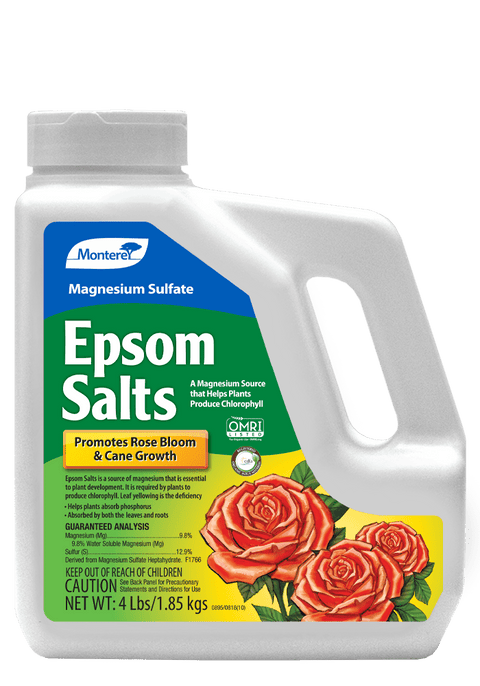 Monterey OMRI-listed Epsom salts bag, 4 pounds