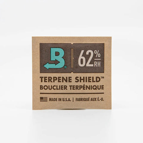 Boveda 8 gram 62% two-way humidity pack, individually wrapped, front