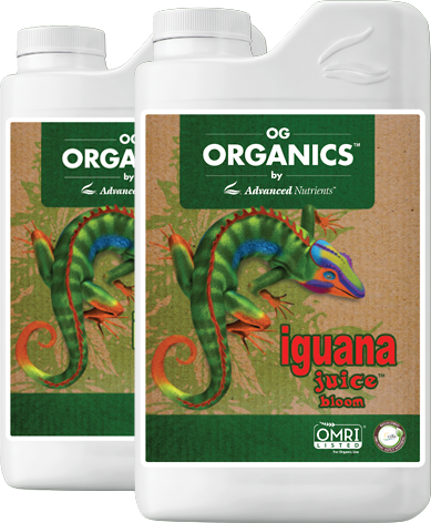 Advanced Nutrients OG Organics Iguana Juice Bloom bottle, 1 liter