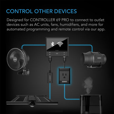 AC Infinity UIS control plug, connector detail