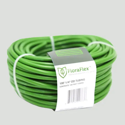 FloraFlex tubing, 1/4 inch OD, 100 foot roll