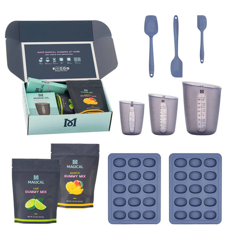 Magical Gummy Kit, Lime and Mango, packaging