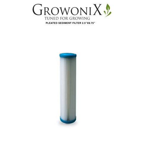 GrowoniX replacement pleated sediment filter, small
