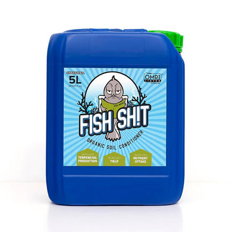 Fish Shit liquid fish fertilizer bottle, 5 liters