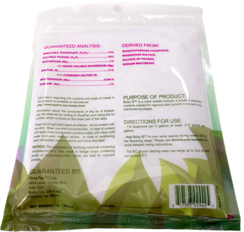 FloraFlex Bulk B 1lb, additional product view 2