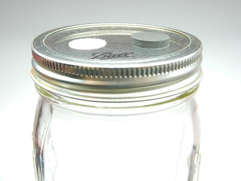 Load image into Gallery viewer, Myco Labs Round Air Filter Vents 0.22 Micron With 3M (50-pack)
