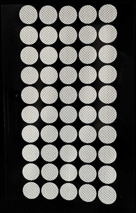 Myco Labs Round Air Filter Vents 0.22 Micron With 3M (50-pack)