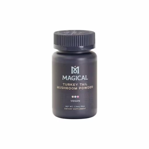 Magical Turkey Tail Mushroom Powder container