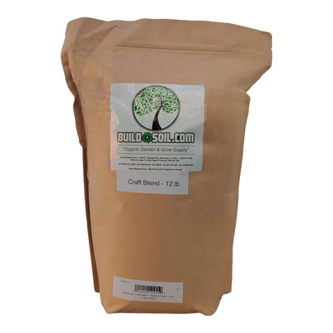 BuildASoil Craft Blend nutrient pack, 12 pounds