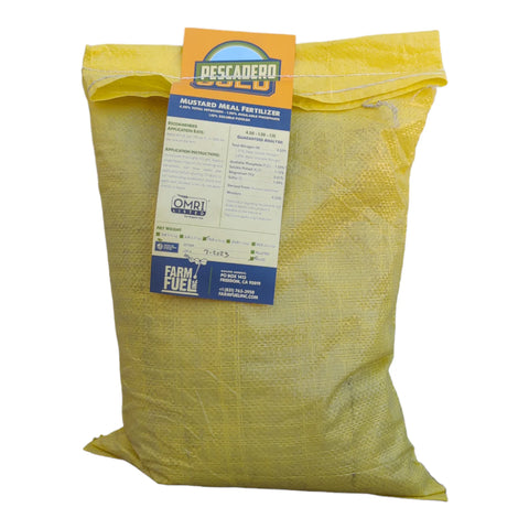BuildASoil milled mustard seed meal bag, 10 pounds