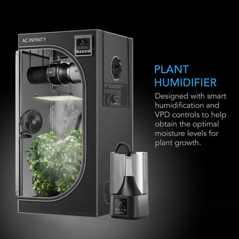 AC Infinity CLOUDFORGE T3 humidifier, display detail
