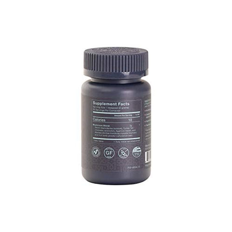 Magical Immunity Blend Mushroom Powder, label detail