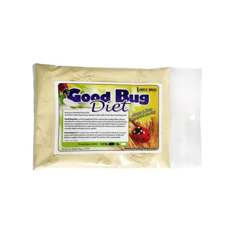 Uncle Dave's Good Bug Diet, 0.25 lb bag