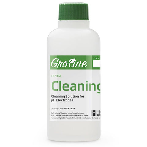 Hanna GroLine general purpose cleaning solution bottle, 120 milliliters