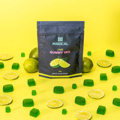 Magical Lime Gummy Mix packaging