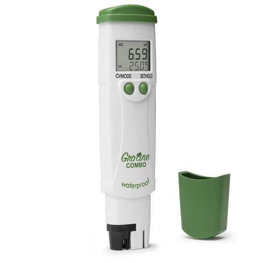 Hanna HI98131 GroLine Hydroponic Waterproof Pocket pH/EC/TDS/Temperature Tester