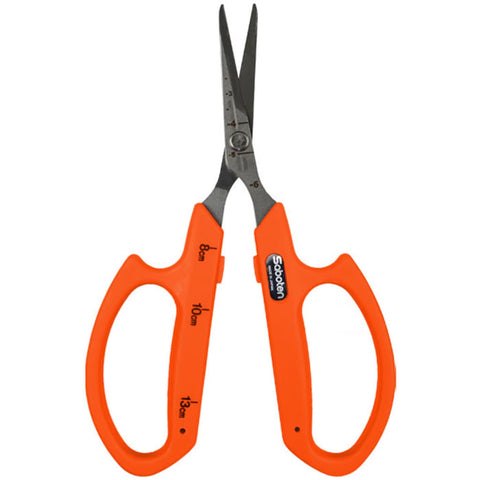 Saboten PT-12 Stainless Steel Straight Blade Trimming Scissors, Orange, additional product view 2