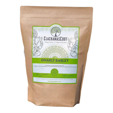 BuildASoil Gnarly Barley sprouted seed blend bag, 6 pounds