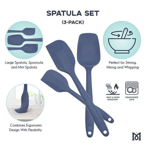 Magical spatulas, 3-piece set detail