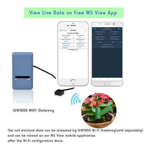 Ecowitt WH51 Soil Moisture Sensor, additional product view 2