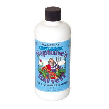 Neptune's Harvest hydrolized fish and seaweed formula bottle, 18 ounces