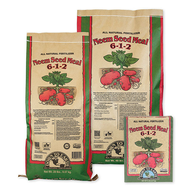 Down To Earth Neem Seed Meal - 5 lb