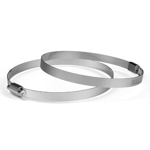AC Infinity Stainless Steel 6in Duct Clamps