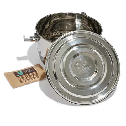 Boveda CVault 8L stainless steel storage container
